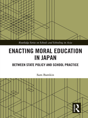cover image of Enacting Moral Education in Japan